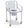 Hasta Komot-Tuvalet Sandalyesi-Tekerlekli-Katlanir